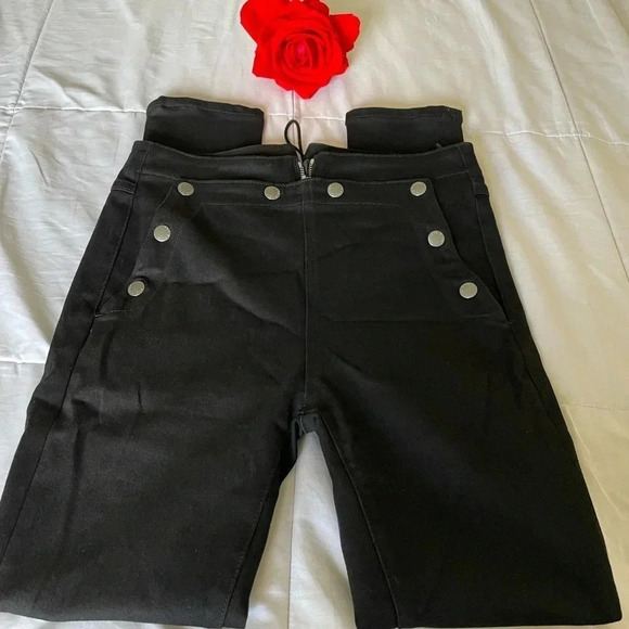 Rag & Bone Penton button laced skinny denim - Picture 8 of 13